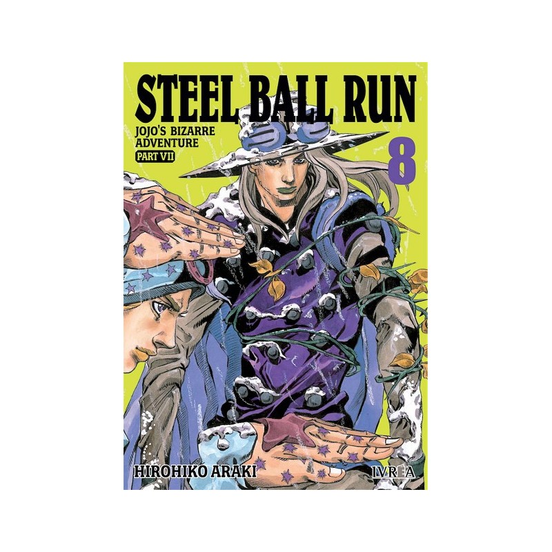 JOJO´S BIZARRE ADVENTURE PARTE 7: STEEL BALL RUN VOLUMEN 08