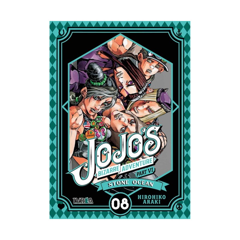 JOJO´S BIZARRE ADVENTURE PARTE 6: STONE OCEAN VOLUMEN 08