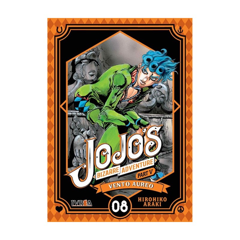 JOJO´S BIZARRE ADVENTURE PARTE 5: VENTO AUREO VOLUMEN 08