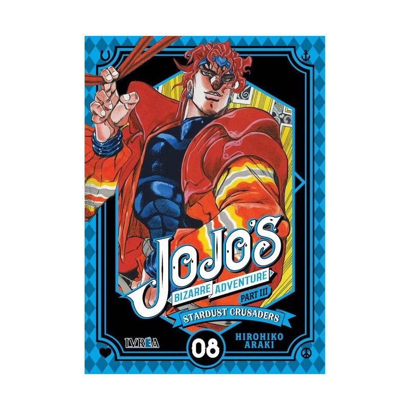 JOJO´S BIZARRE ADVENTURE PARTE 3: STARDUST CRUSADERS VOLUMEN 08