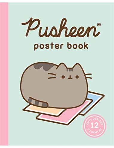 Pusheen Poster Book: 12 Cute Designs to Display(INGLES)