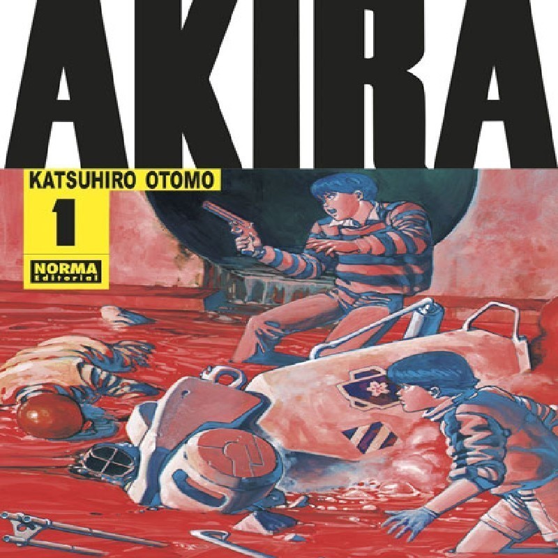 AKIRA VOLUMEN 1 (1 DE 6) (EDICION BLANCO Y NEGRO)