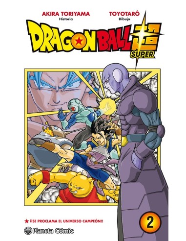 DRAGON BALL SUPER TOMO 02: SE PROCLAMA EL UNIVERSO CAMPEON!!