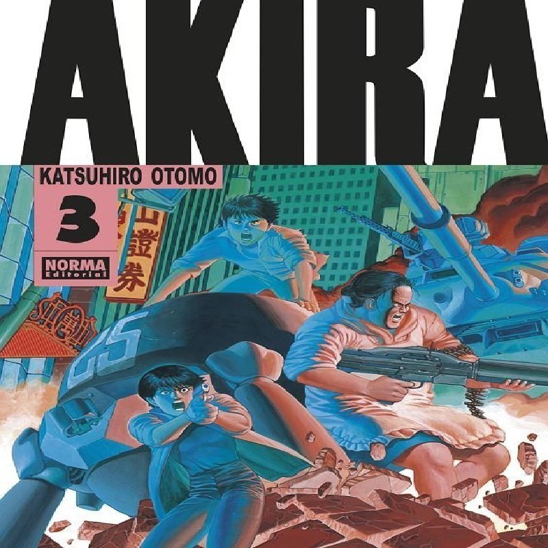 AKIRA VOLUMEN 3 (3 DE 6) (EDICION BLANCO Y NEGRO)