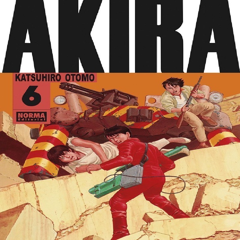 AKIRA VOLUMEN 6 (6 DE 6) (EDICION BLANCO Y NEGRO)