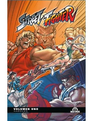 STREET FIGHTER Nº01: HADOKEN (PORTADA ALTERNATIVA)