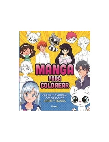 MANGA PARA COLOREAR - AUTORES SIN DEFINIR