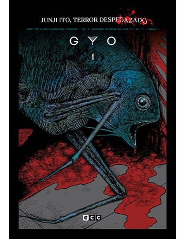 JUNJI ITO TERROR DESPEDAZADO Nº08 GYO 1