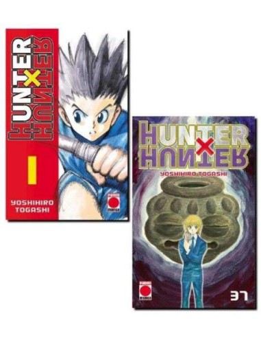 HUNTER X HUNTER Nº01 Y Nº37 (PACK PORTADAS ALTERNATIVAS)