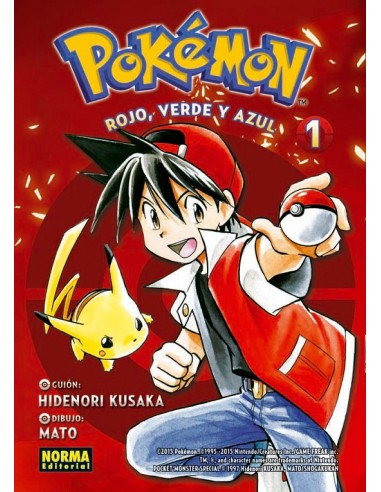 POKEMON: ROJO, VERDE Y AZUL Nº01 (REEDICION)