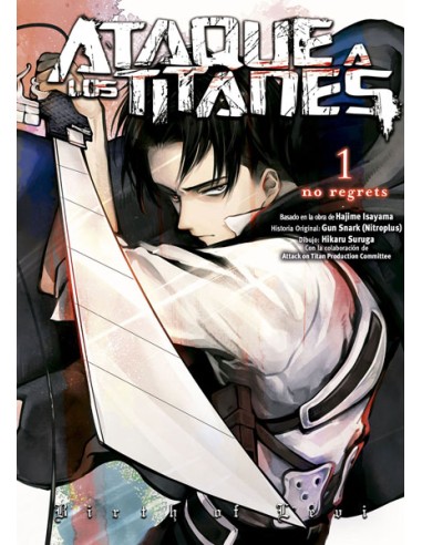 ATAQUE A LOS TITANES: NO REGRETS Nº01 (COLOR)