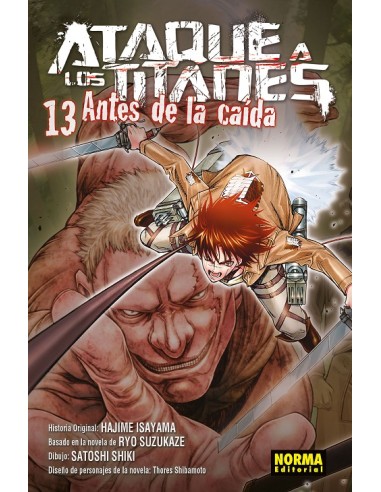 ATAQUE A LOS TITANES: ANTES DE LA CAIDA Nº13