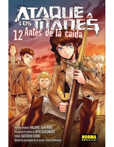 ATAQUE A LOS TITANES: ANTES DE LA CAIDA Nº12