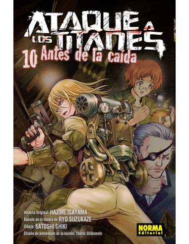 ATAQUE A LOS TITANES: ANTES DE LA CAIDA Nº10