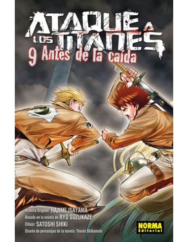 ATAQUE A LOS TITANES: ANTES DE LA CAIDA Nº09