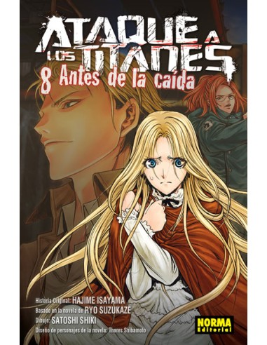 ATAQUE A LOS TITANES: ANTES DE LA CAIDA Nº08