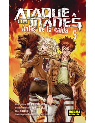 ATAQUE A LOS TITANES: ANTES DE LA CAIDA Nº05