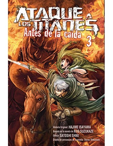 ATAQUE A LOS TITANES: ANTES DE LA CAIDA Nº03