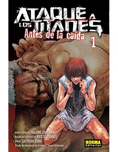 ATAQUE A LOS TITANES: ANTES DE LA CAIDA Nº01