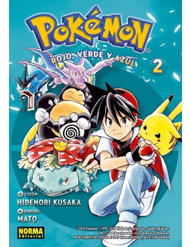 POKEMON: ROJO, VERDE Y AZUL Nº02 (COLECCION 02) REEDICION