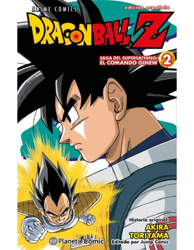 DRAGON BALL Z ANIME COMICS: SAGA DEL COMANDO GINEW Nº02