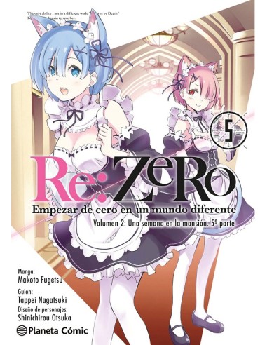 RE:ZERO (VOLUMEN 2): UNA SEMANA EN LA MANSION PARTE 5 (MANGA)