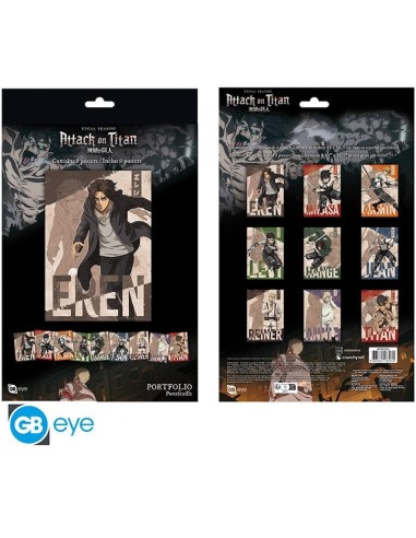 Shingeki no Kyojin - Pack 9 Posters - ABYstyle