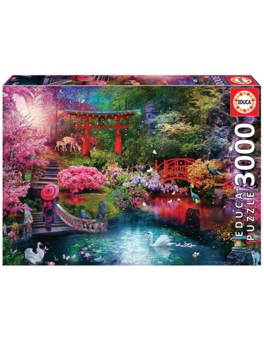 Monte Fuji - Puzzle Jardín 3000 Piezas - Educa