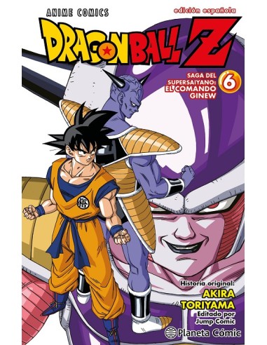 DRAGON BALL Z ANIME COMICS: SAGA DEL COMANDO GINEW Nº06