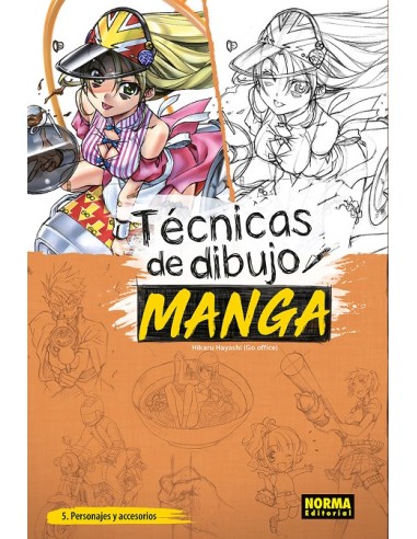 TECNICAS DE DIBUJO MANGA VOL.05: PERSONAJES Y ACCESORIOS