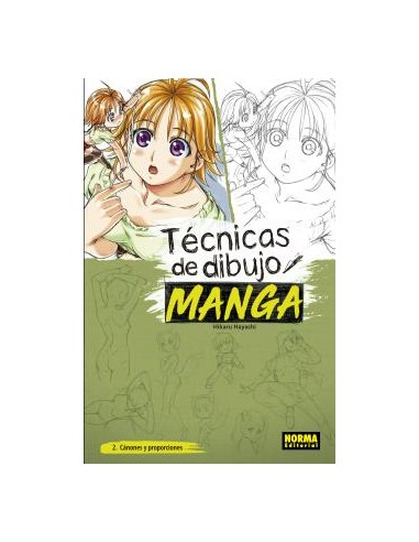 TECNICAS DE DIBUJO MANGA VOL.02: CANONES Y PROPORCIONES