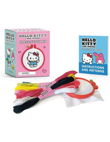 Hello Kitty and friends cross-stitch kit