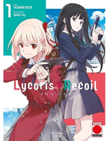 PACK LYCORIS RECOIL: NOVELA + MANGA Nº01 + FIGURA