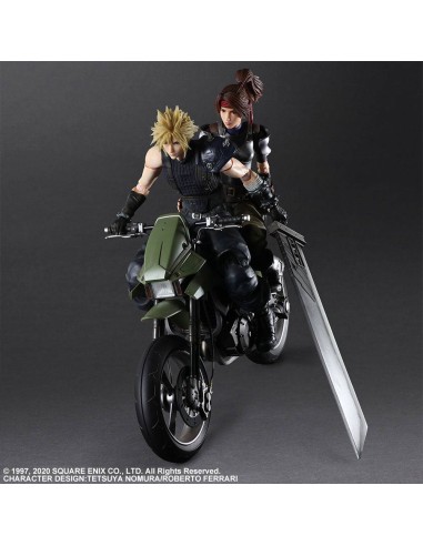 Final Fantasy VII - Jessie Cloud & Bike - Square-Enix