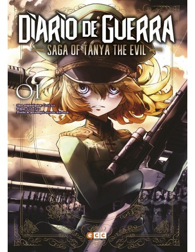 DIARIO DE GUERRA: SAGA OF TANYA THE EVIL Nº01 (REEDICION)