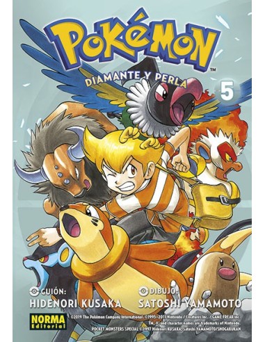 POKEMON: DIAMANTE Y PERLA Nº05 (REEDICION)