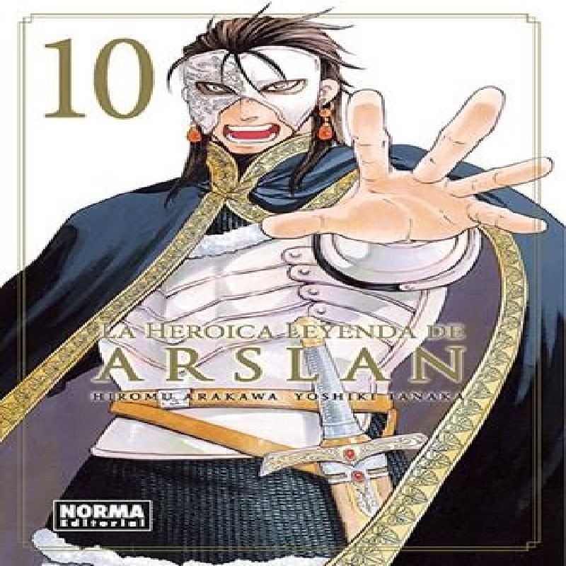 LA HEROICA LEYENDA DE ARSLAN Nº10