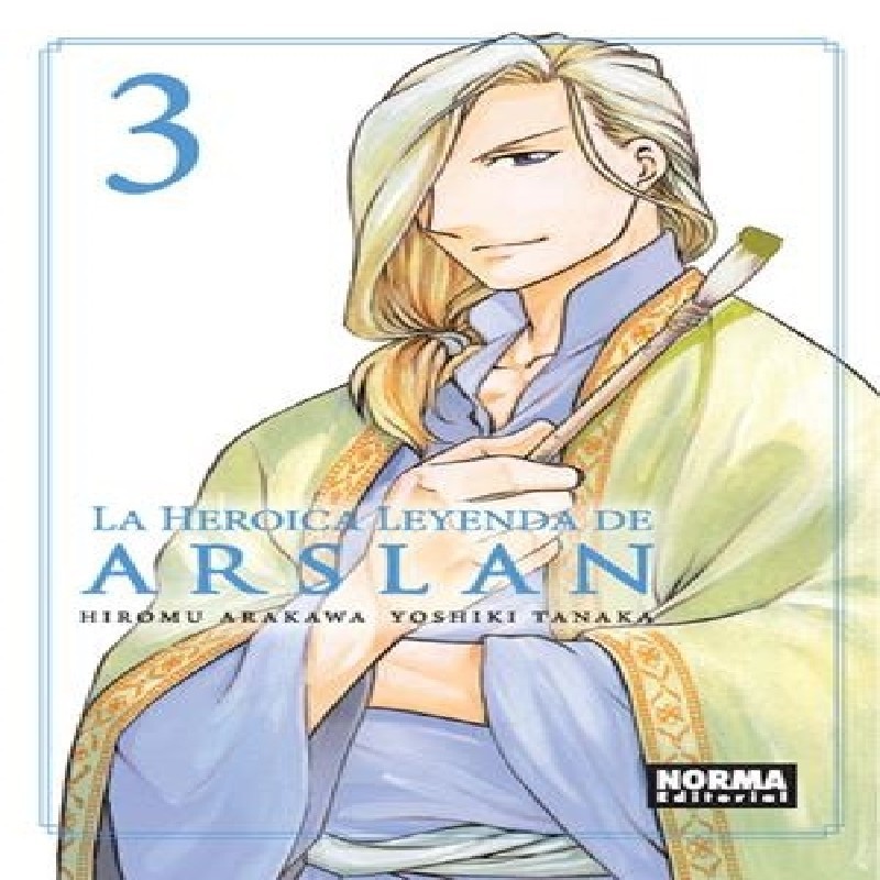 LA HEROICA LEYENDA DE ARSLAN Nº03