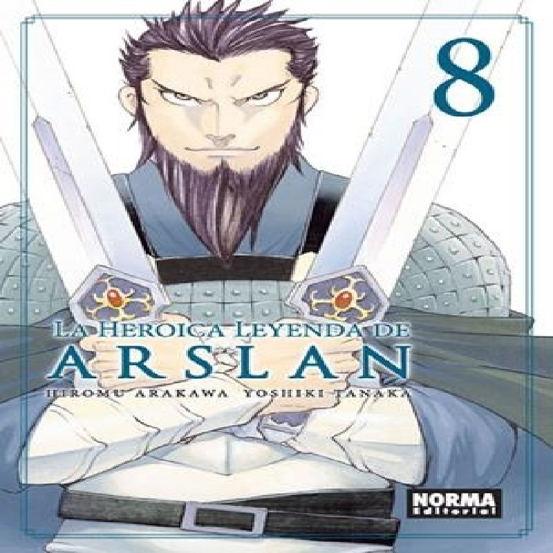 LA HEROICA LEYENDA DE ARSLAN Nº08