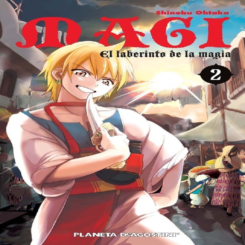 MAGI EL LABERINTO DE LA MAGIA Nº02