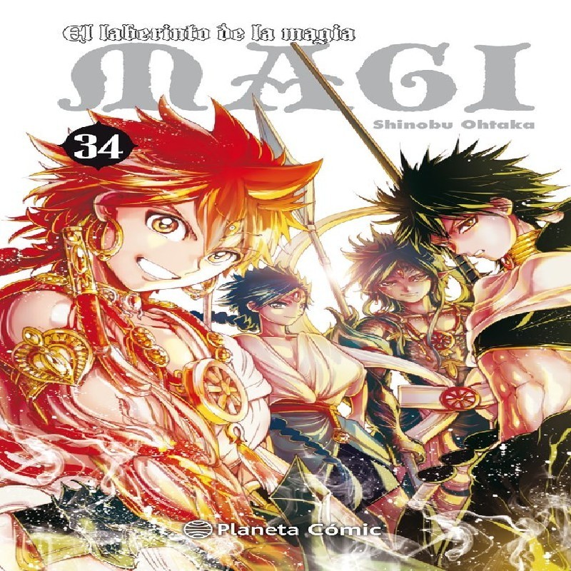 MAGI EL LABERINTO DE LA MAGIA Nº34