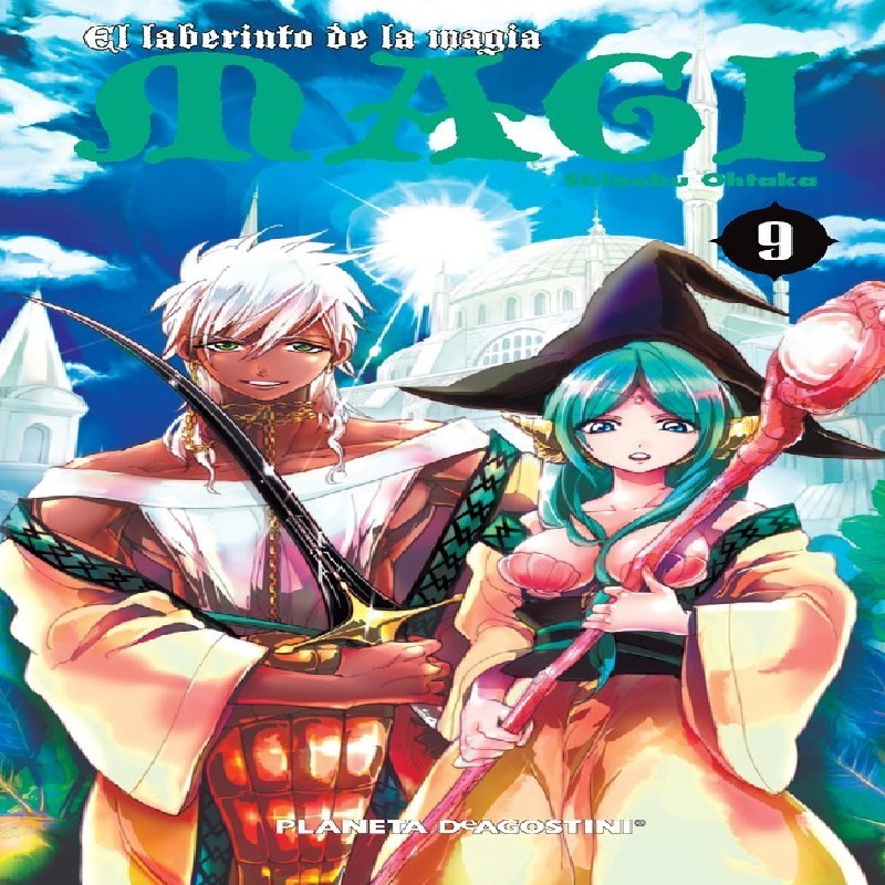 MAGI EL LABERINTO DE LA MAGIA Nº09