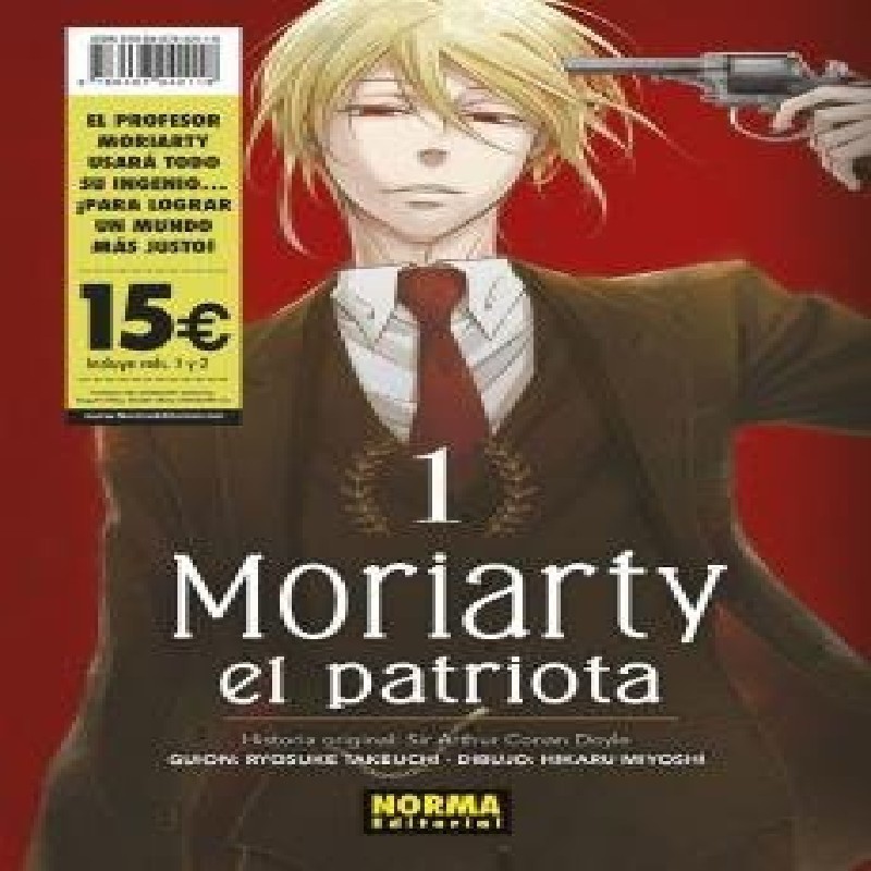 MORIARTY EL PATRIOTA PACK 1 Y 2