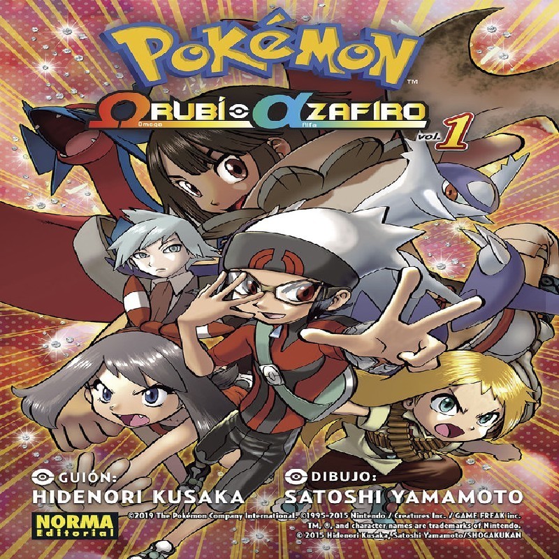 POKEMON RUBI OMEGA ALFA ZAFIRO Nº01