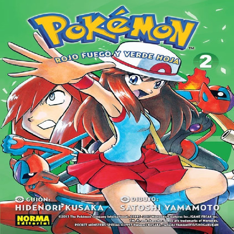 POKEMON: ROJO FUEGO Y VERDE HOJA Nº02