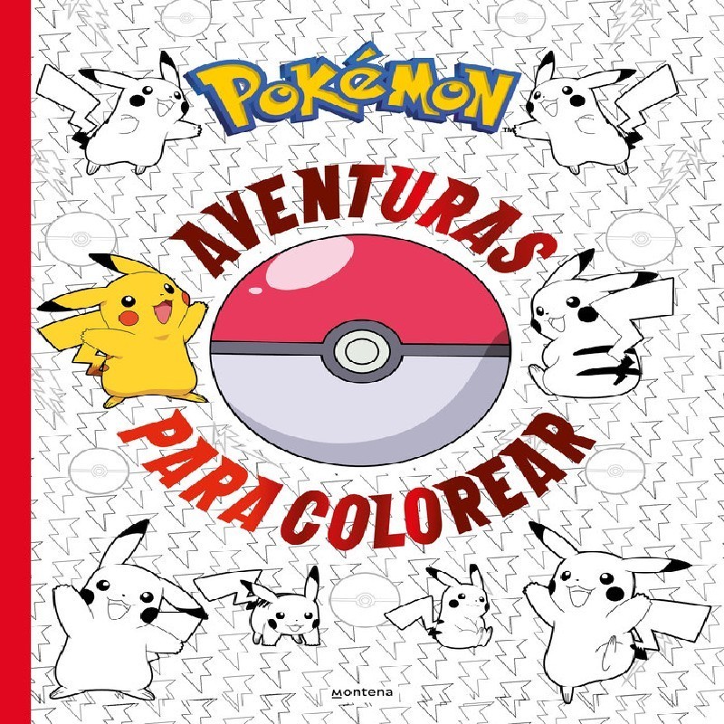 POKEMON AVENTURAS PARA COLOREAR