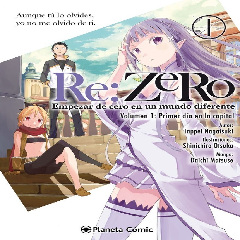 RE:ZERO (VOLUMEN 1): PRIMER DIA EN LA CAPITAL PARTE 1