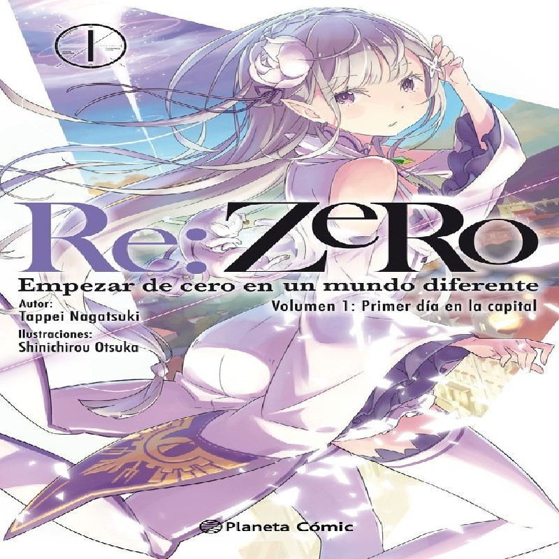 RE:ZERO NOVELA 01: PRIMER DIA EN LA CAPITAL