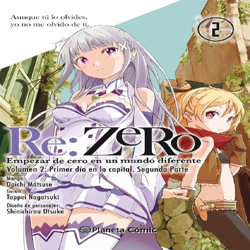 RE:ZERO (VOLUMEN 2): PRIMER DIA EN LA CAPITAL PARTE 2 (MANGA)