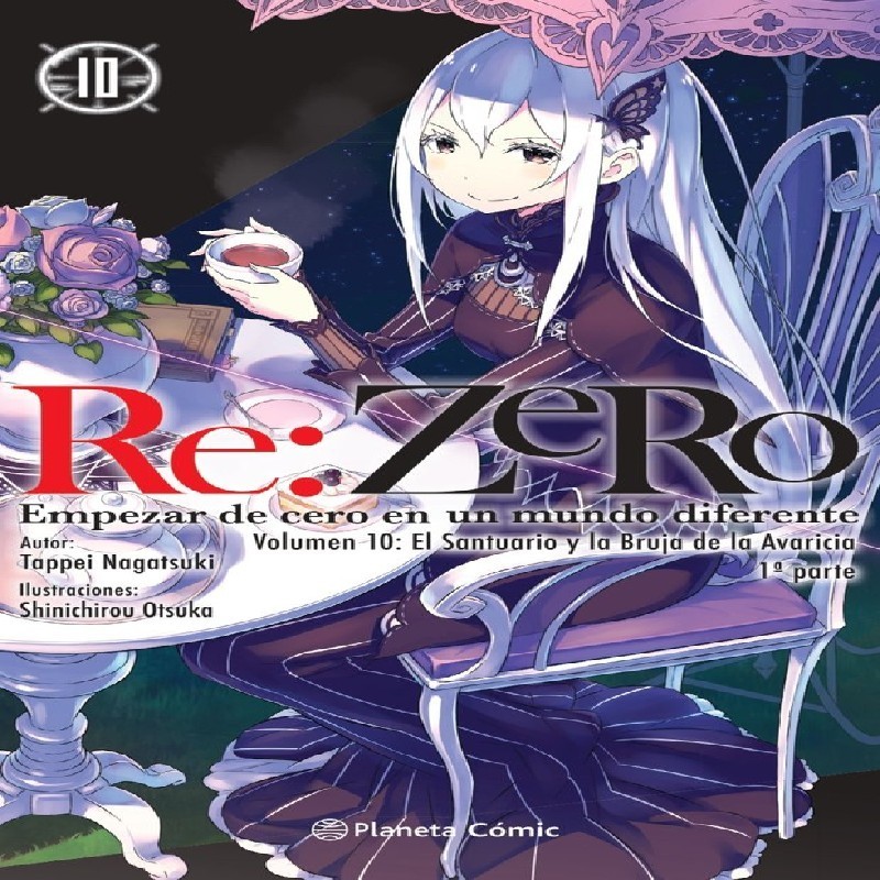 RE:ZERO NOVELA 10: EL SANTUARIO Y LA BRUJA DE LA